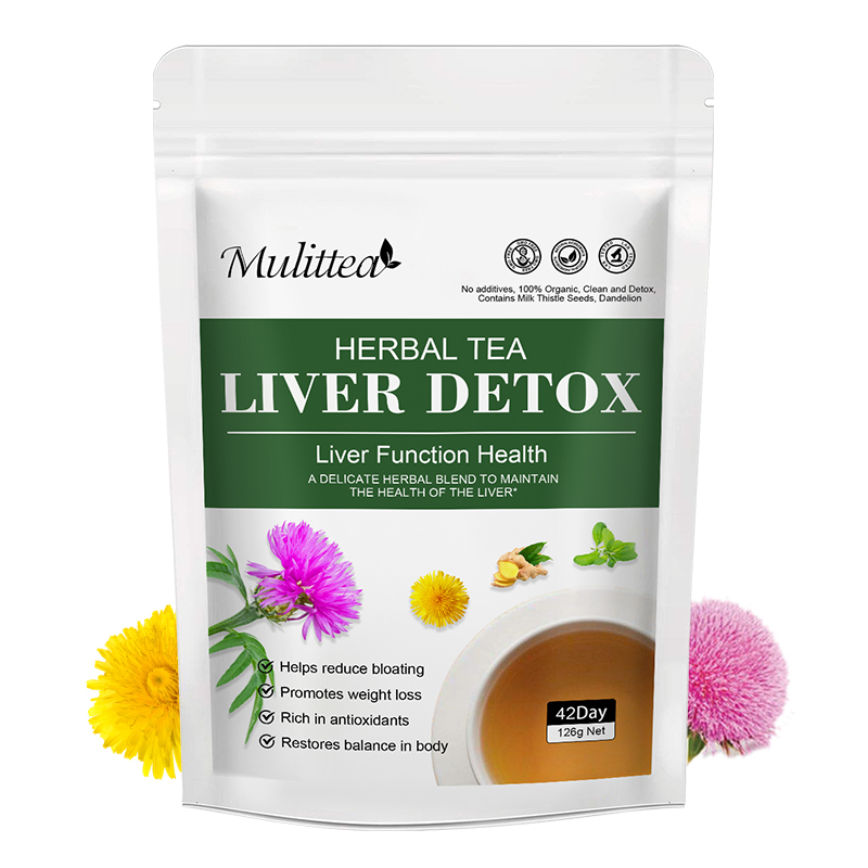 Dandelion Detox Tea - 민들레 뿌리, 우유 치자 및 간