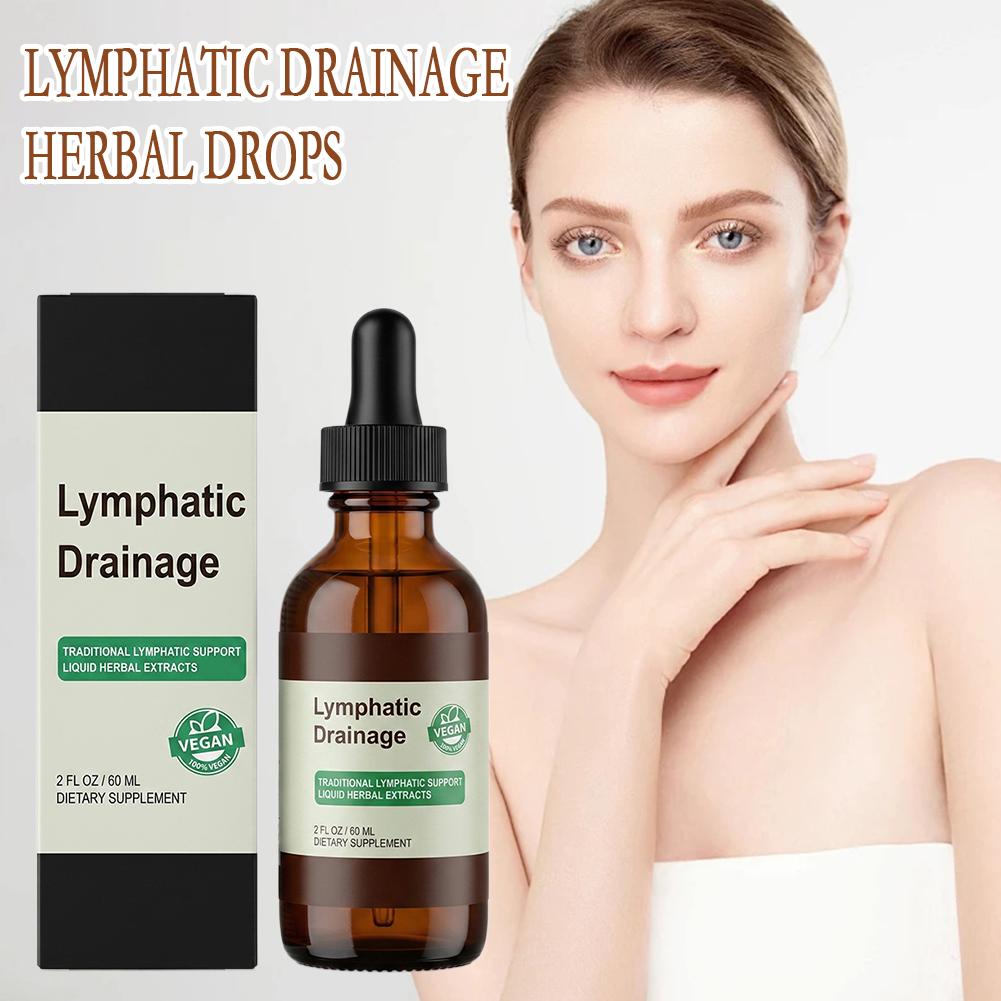 Herbal Wellness Formula - 60ml 림프 배출 허브 드롭스 천연