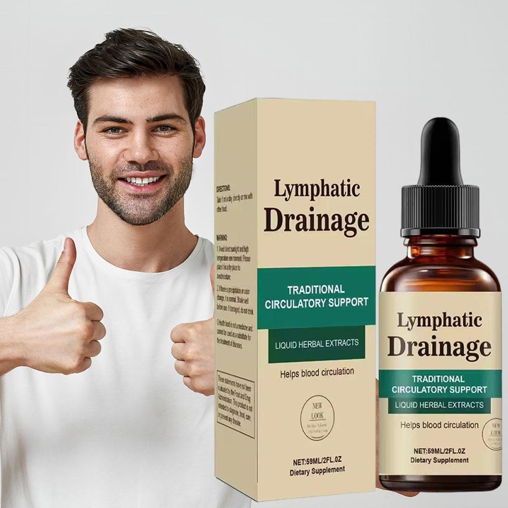 Herbal Wellness Formula - 림프 케어 드롭스 천연 허브로 수분