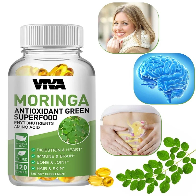 모링가 1000mg 캡슐, 소화, 심장, 뇌, 면역,  - Moringa Leaf Powder 리뷰 및 가격