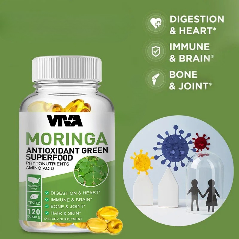모링가 1000mg 캡슐, 소화, 심장, 뇌, 면역,  - Moringa Leaf Powder 리뷰 및 가격