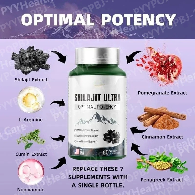 풀빅산 함유 허벌 실라짓 캡슐, 천연 미네랄 보충제,  - Herbal Wellness Formula 리뷰 및 가격