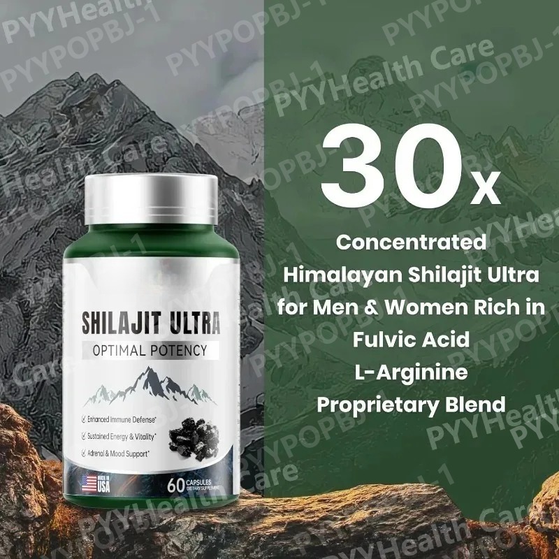풀빅산 함유 허벌 실라짓 캡슐, 천연 미네랄 보충제,  - Herbal Wellness Formula 리뷰 및 가격