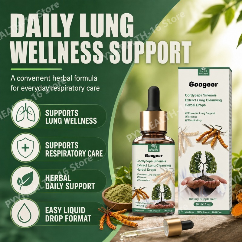동충하초 허브 드롭스 (멀레인 잎 및 강황 뿌리 추출물 - Herbal Wellness Formula 리뷰 및 가격