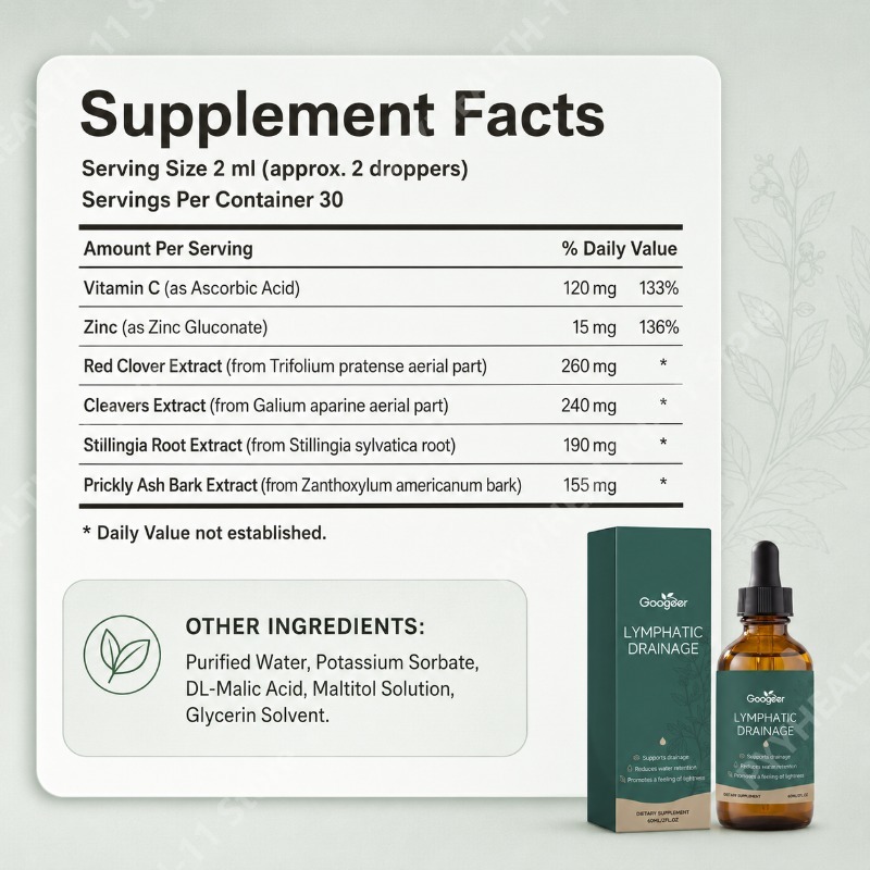 붉은 클로버 식물 추출물이 함유된 천연 허브 액상 보충 - Herbal Wellness Formula 리뷰 및 가격